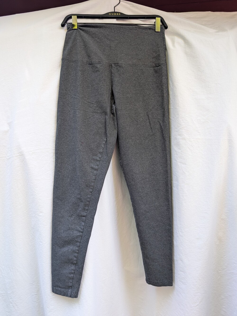 French Laundry Dark Grey Cotton Spandex Leggings Sz M